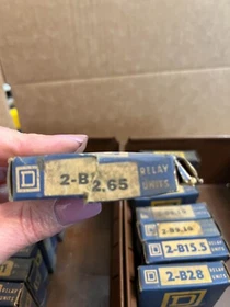 Square D Type B Overload Relay Thermal Unit Sizes B0.51 - B40