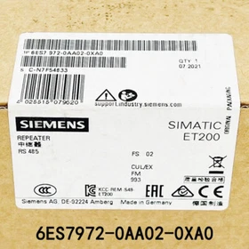 New SIEMENS Repeater 6ES7972-0AA02-0XA0 plc module 6ES7 972-0AA02-0XA0 In Box