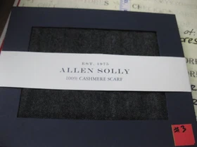 NEW NIB Allen Solly Men's 100% Cashmere Scarf CHOOSE YOUR DESIGN-COLOR
