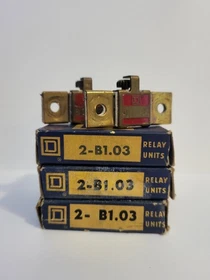 Square D Thermal Overload Heater Units (2-Pack) NOS &ndash; You Pick!