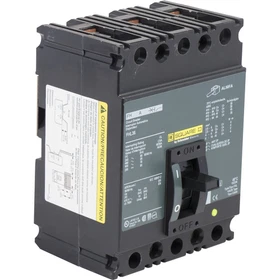 FHL36080 - Square D 80 Amp 600 Volt 3 Pole Thermal Magnetic Circuit Breaker FHL