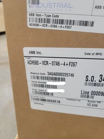 **NEW** ABB ACH580-VCR-07A6-4+F267  ***Next Day Air Available***