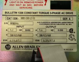 1336-B005-EAD-S1 ALLEN BRADLEY Ac Drive Phase Amp #2