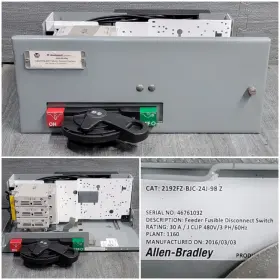 2192FZ-BJC-24J-98 ALLEN-BRADLEY Centerline Mcc Amp Fused