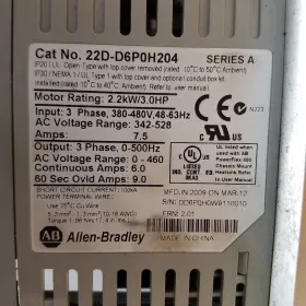 22D-D6P0H204 ALLEN BRADLEY Ac Drive Phase #2