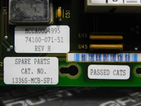74100-071-51 ALLEN BRADLEY Ab Vfd Control Board Sera Frn Lang #3