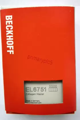 EL6751 BECKHOFF El Canopen Master Module #2