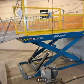 DLS-60X96 BLUE GIANT Stationary Elevating Dock Hydraulic