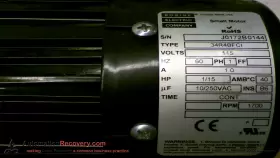 34R4BFCI BODINE Servo Motor Gudel Gear Box #3