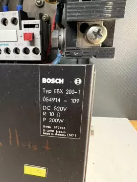 200-T BOSCH Servo Brake Unit Typ Ebx Volts #2