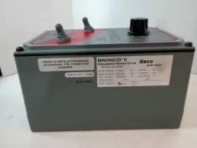 B160 BRONCO II Seco Ac Drive Nema Enclosure #3