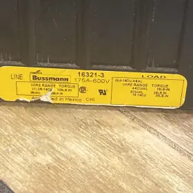 16321-3 BUSS Power Distribution Block #3