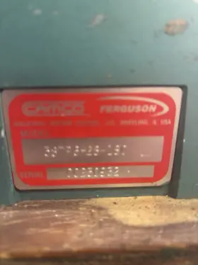 387P6H28-180 CAMCO Ferguson Reducing Gear Box #2