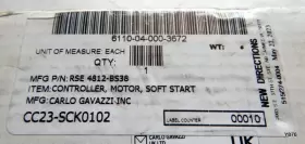 RSE4812-BS38 CARLO GAVAZZI Ac Semidconductor Motor Controller #2