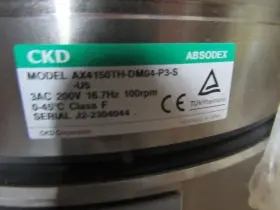 AX4150TH-DM04-P3-S-U5 CKD Absodex Motor Drive #3