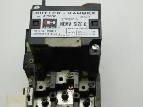 A10BG0 CUTLER HAMMER Pole Nema Motor Starter Recon Amp #3