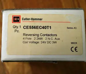 CE556EC40T1 CUTLER-HAMMER Reversing Contactor Pole
