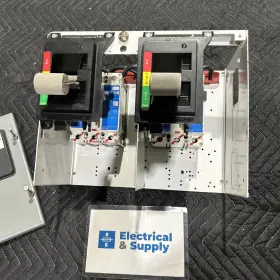 HFD3150 EATON Dual Feeder Hmcp Hfd Breakers Door Base #2
