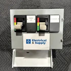 HFD3150 EATON Dual Feeder Hmcp Hfd Breakers Door Base