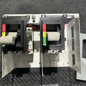 HFD325 EATON Dual Feeder Hfd Door Base Amp Breakers #3