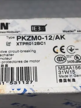PKZM0-12-AK EATON Motor Circuit Breaking