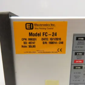 FC-24 ELECTRONICS INC Magnavalve Shot Peen Media Flow #2