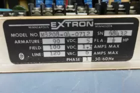 M8208-04-0712 EXTRON Snap Pac Motor Control #3