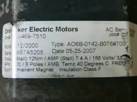 A06B-0142-B076 FANUC Ge Ac Servo Motor #2