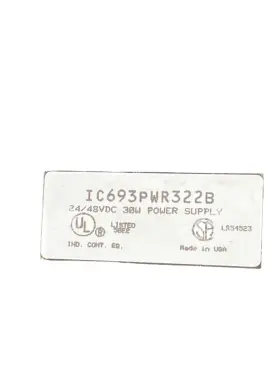 IC693PWR322B FANUC Ge Power Supply #2