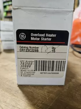 CR123C228B GE Overload Heater Motor Starter #2