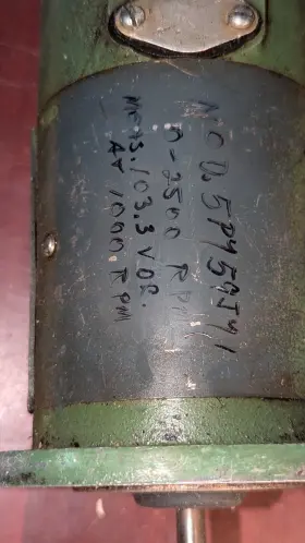 5PY59JY1 / GENERAL ELECTRIC Ge Tachometer Generator Rpm #3