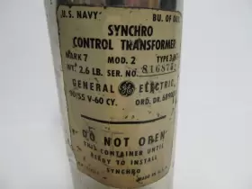 689008 GENERAL ELECTRIC Synchro Control Transformer Mod Hct #2