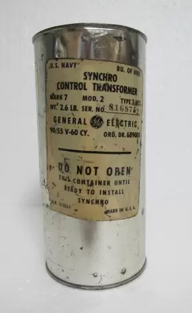 689008 GENERAL ELECTRIC Synchro Control Transformer Mod Hct