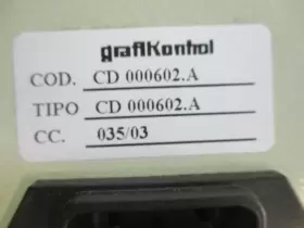 000602.A GRAFIKONTROL Printing Cpu Drive Control Module Cd #3