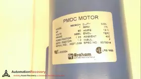 5375016 GRAHAM Motor Horse Power Torque Rpm #2