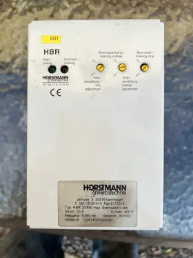 20-460 HORSTMANN Adjustablemotor Brake Resistor Hbr Cnc