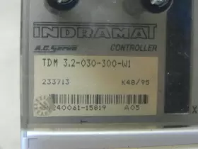 3.2-030-300-W1 INDRAMAT Tdm Ac Servo Controller #3