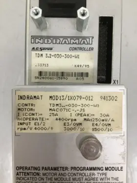 3.2-030-300-WI INDRAMAT Servo Drive Tdm #3