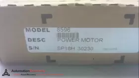 8596 INGERSOLL RAND Power Motor
