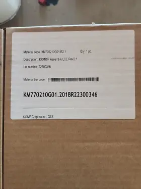 KM770210G01.201BR22300346 KONE Krm Rif