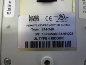 844-240 LENZE Remote Keypad #3