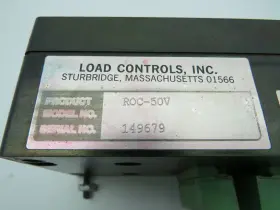 ROC-50V LOAD CONTROLS INC Control #2