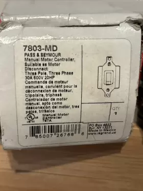 7803-MD MD Legrand Pole Motor Switch #3
