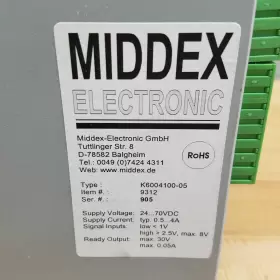 K6004100-05 MIDDEX ELECTRONIC Step Motor Drive #2