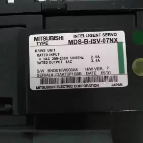 MDS-B-ISV-07NX MITSUBISHI Servo Drive