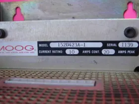 152D423A-1 MOOG Servo Motor Control #2