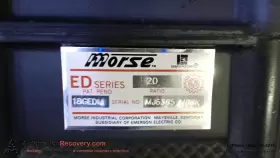 18GEDM MORSE Gear Reducer #2