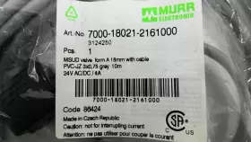 7000-18021-21600 MURR Elektronik Msud Valve Plug #2