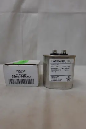 POCF25 PACKARD Hvac Motor Capacitor Vac