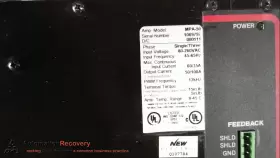 MPA-50 PARKER Servo Amplifier